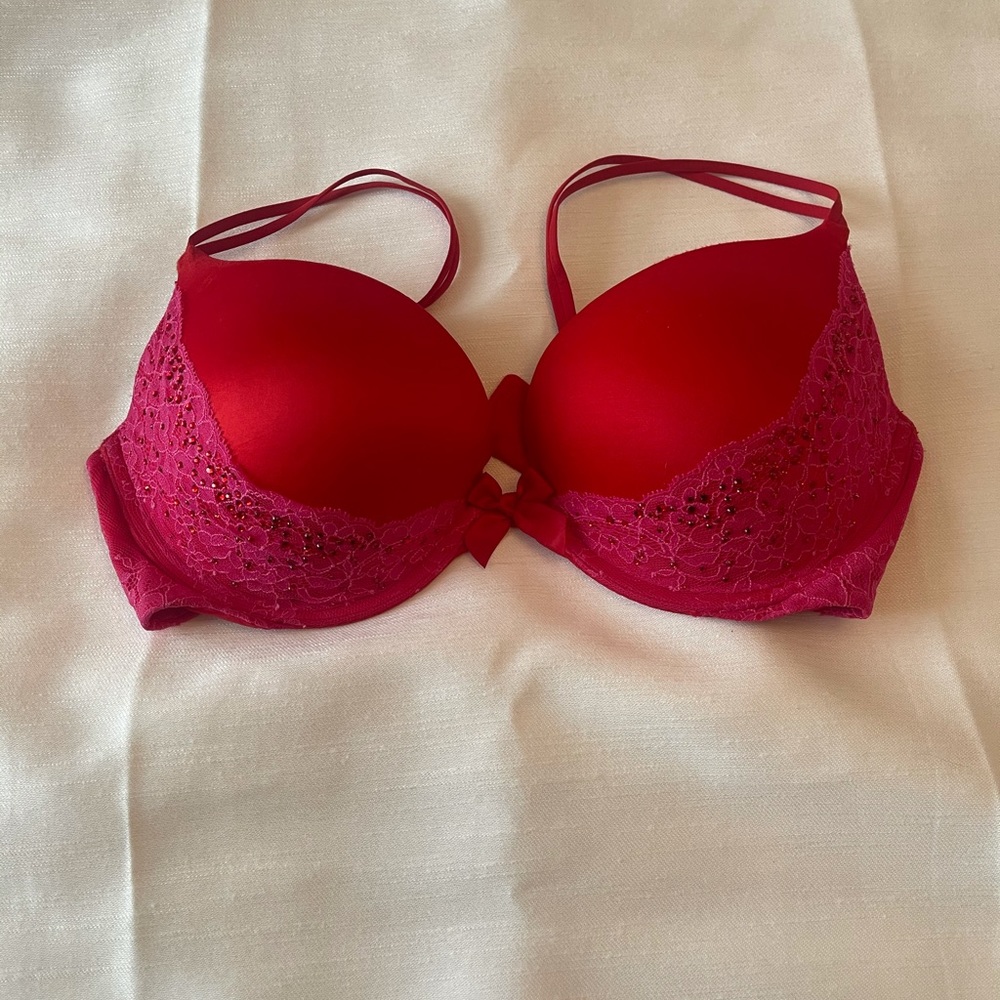 Victoria’s Secret red bra